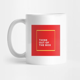 Think out of the box Mug